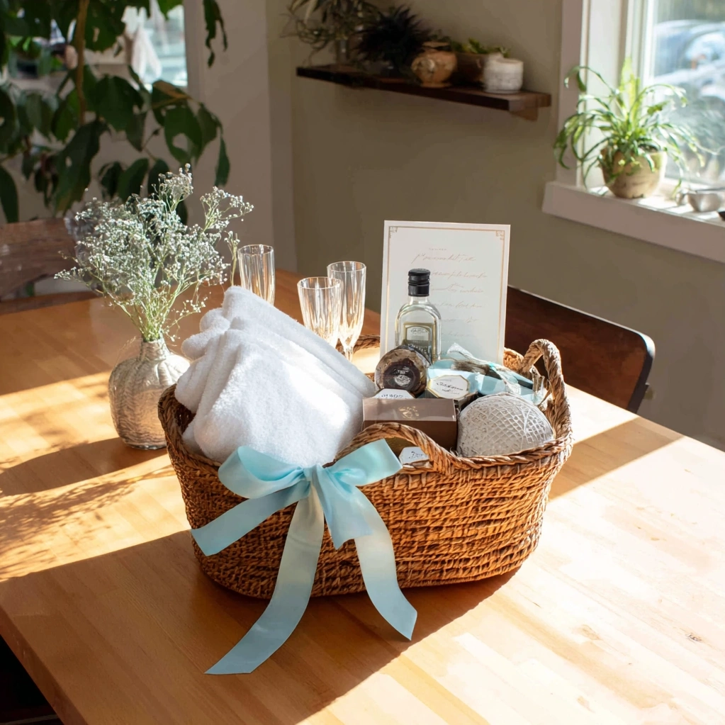 bridal shower basket ideas