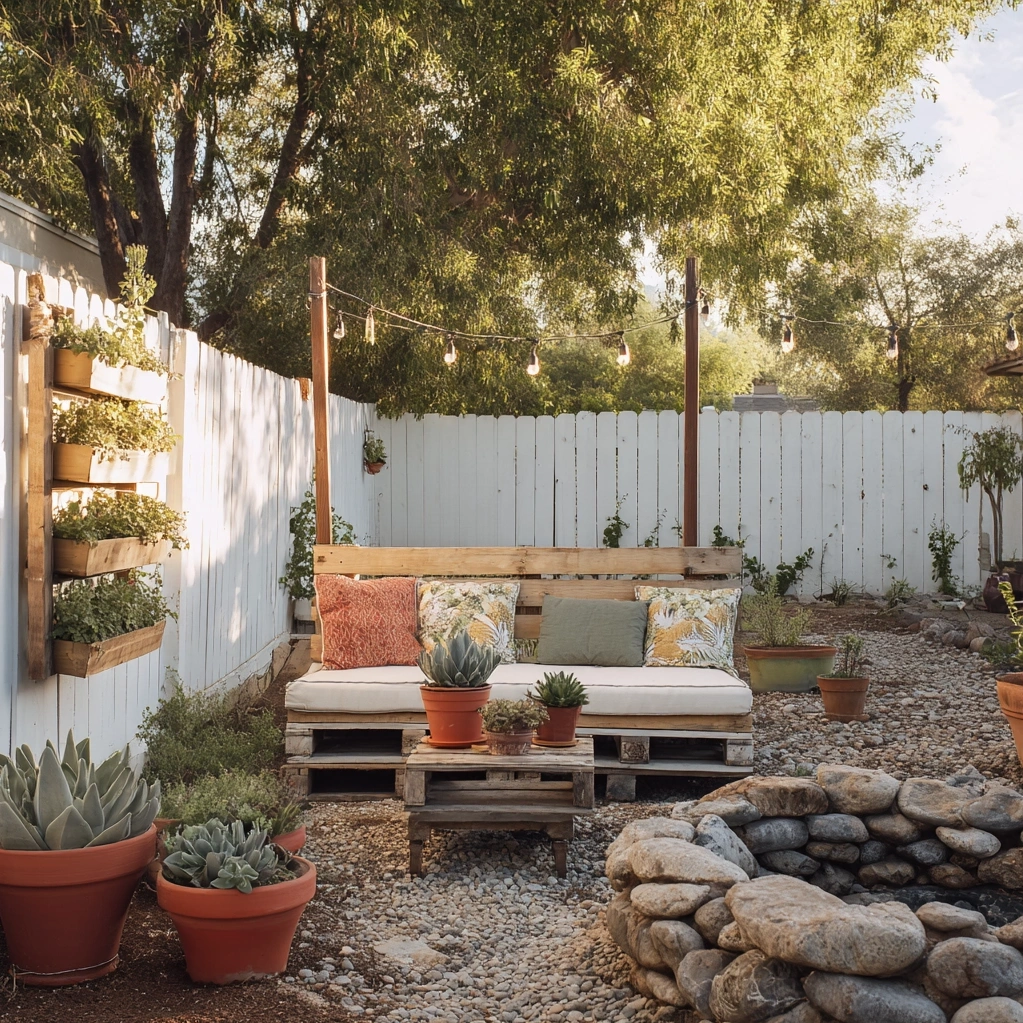 budget backyard makeover