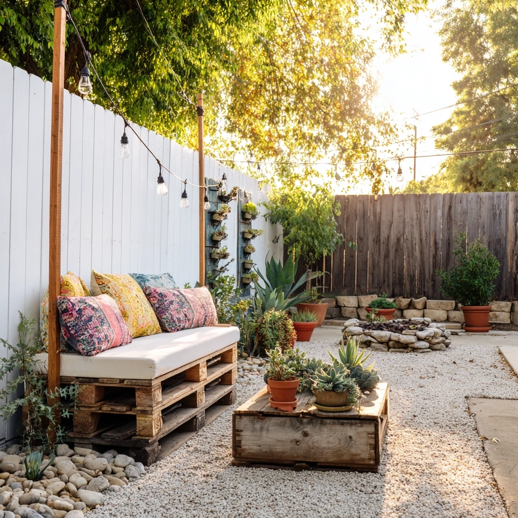 budget backyard makeover