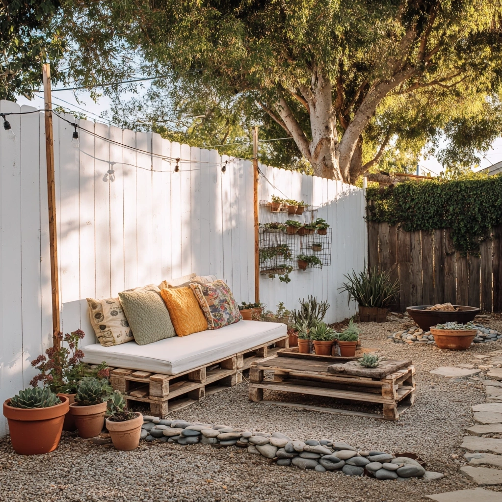 budget backyard makeover