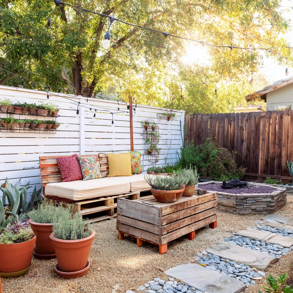 budget backyard makeover