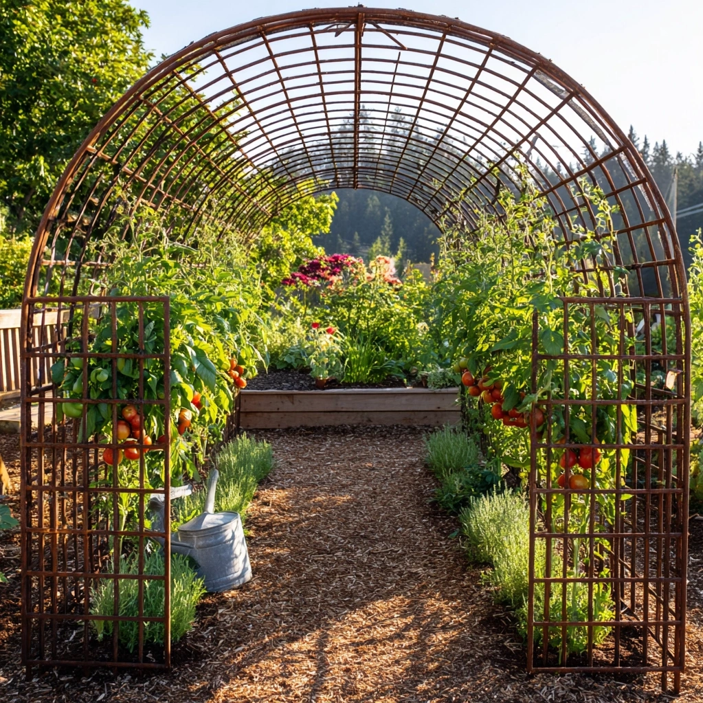 cattle panel trellis