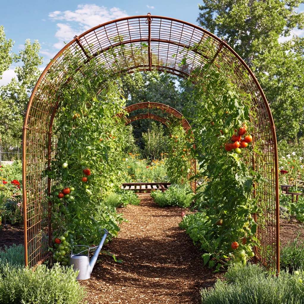 cattle panel trellis