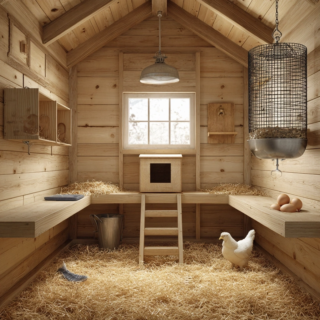 chicken coop interior ideas