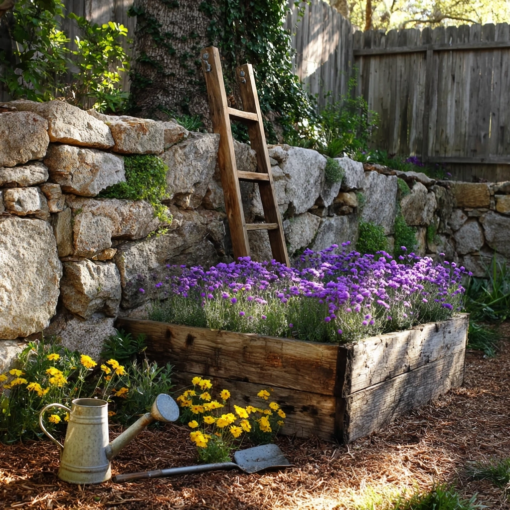 corner flower bed ideas