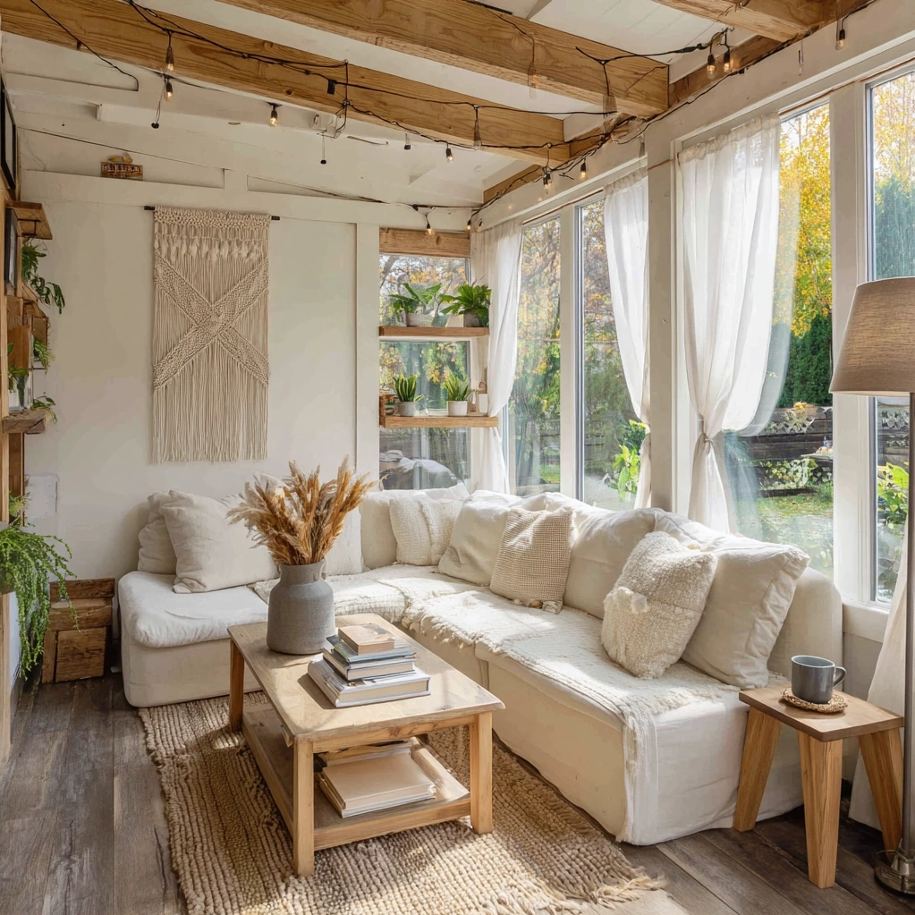 cozy enclosed porches