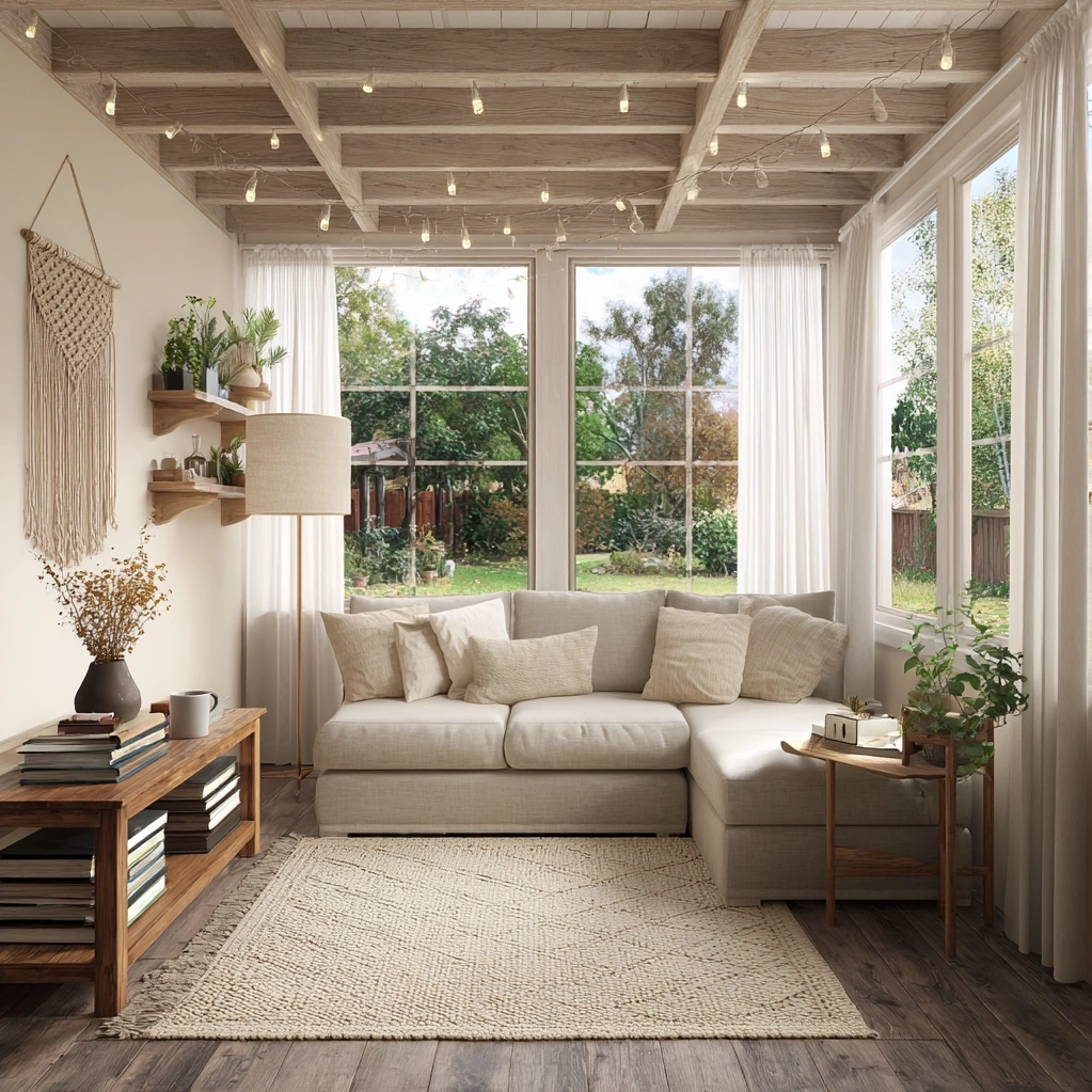 cozy enclosed porches