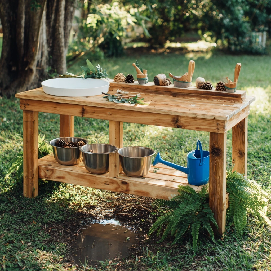 diy mud kitchen
