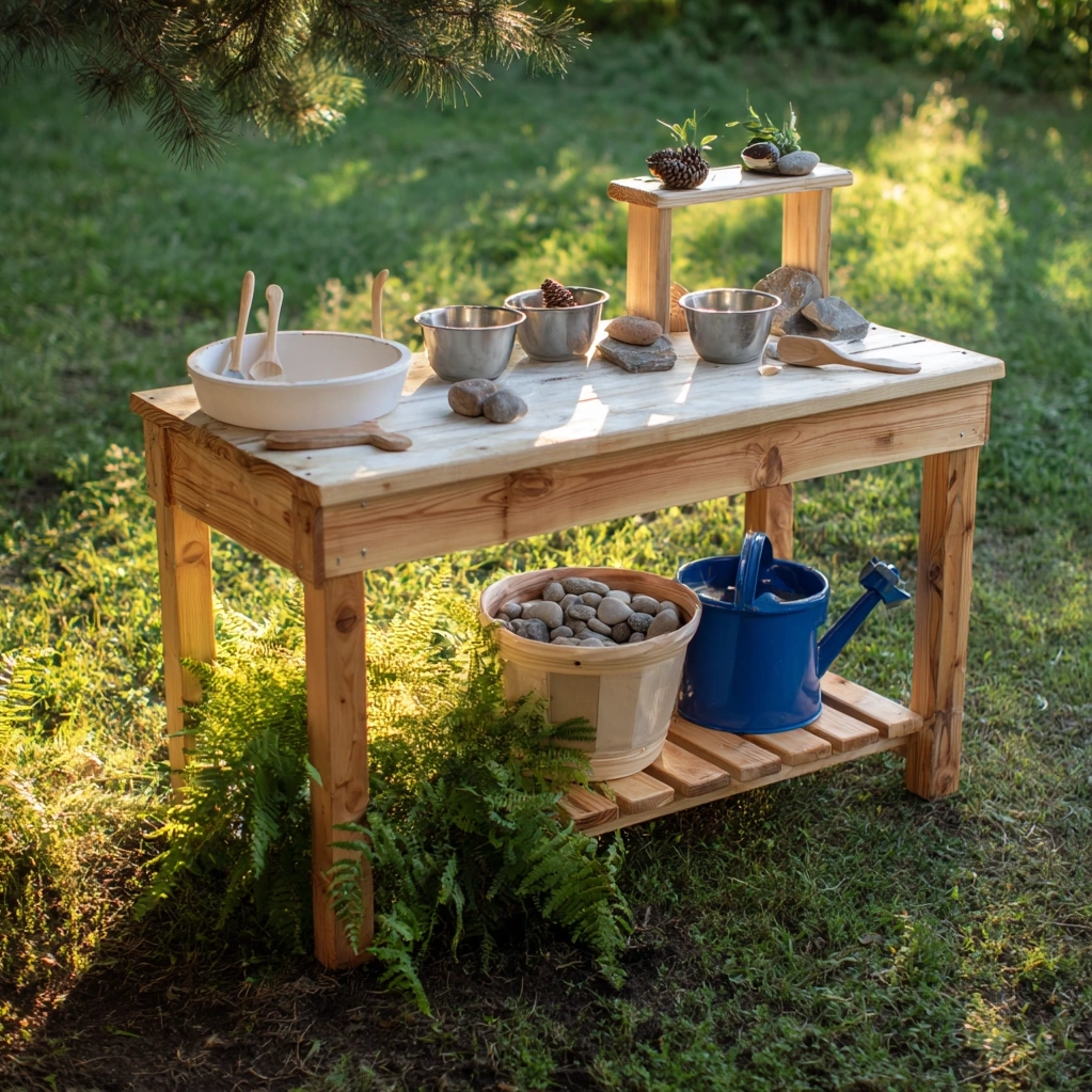 diy mud kitchen