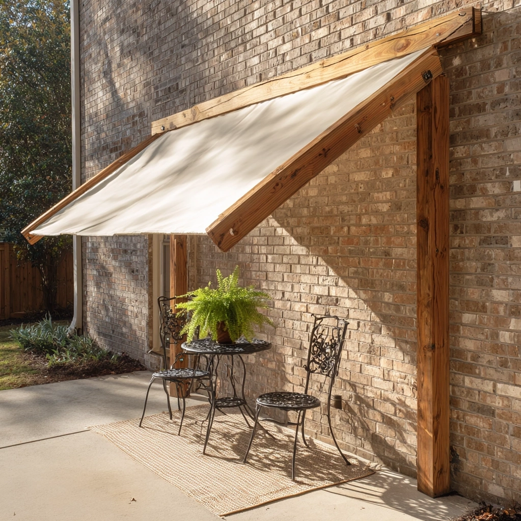 diy patio awning