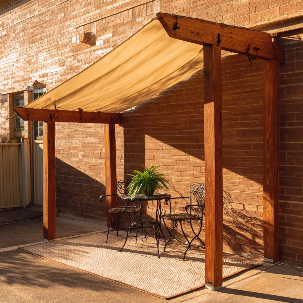 diy patio awning