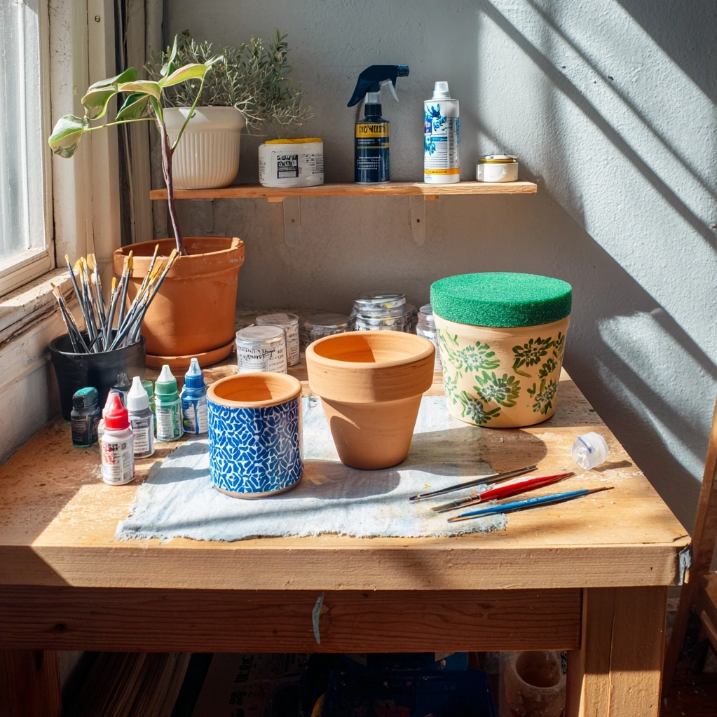 easy pot painting