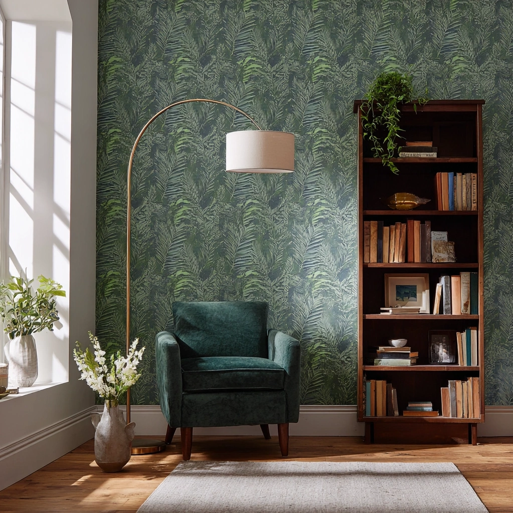 emerald green wallpaper