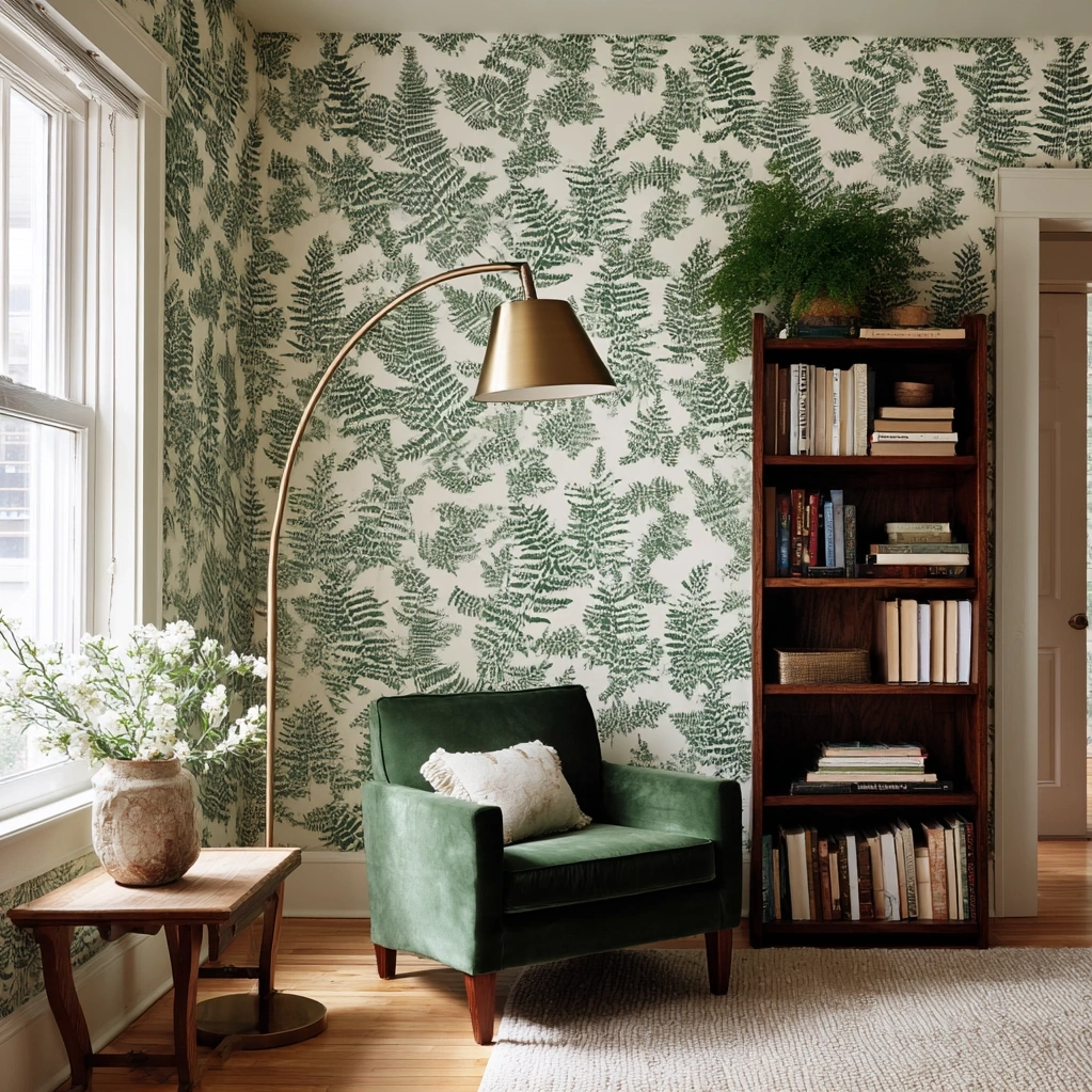 emerald green wallpaper