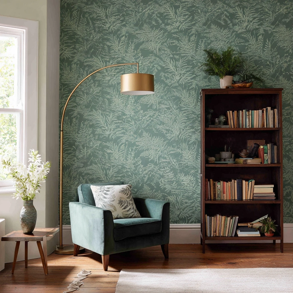 emerald green wallpaper