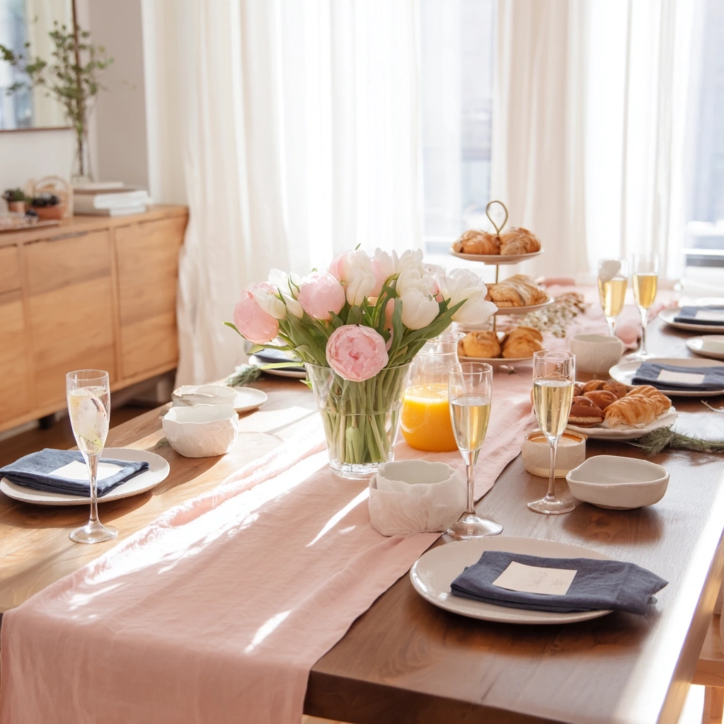 galentine brunch tablescapes