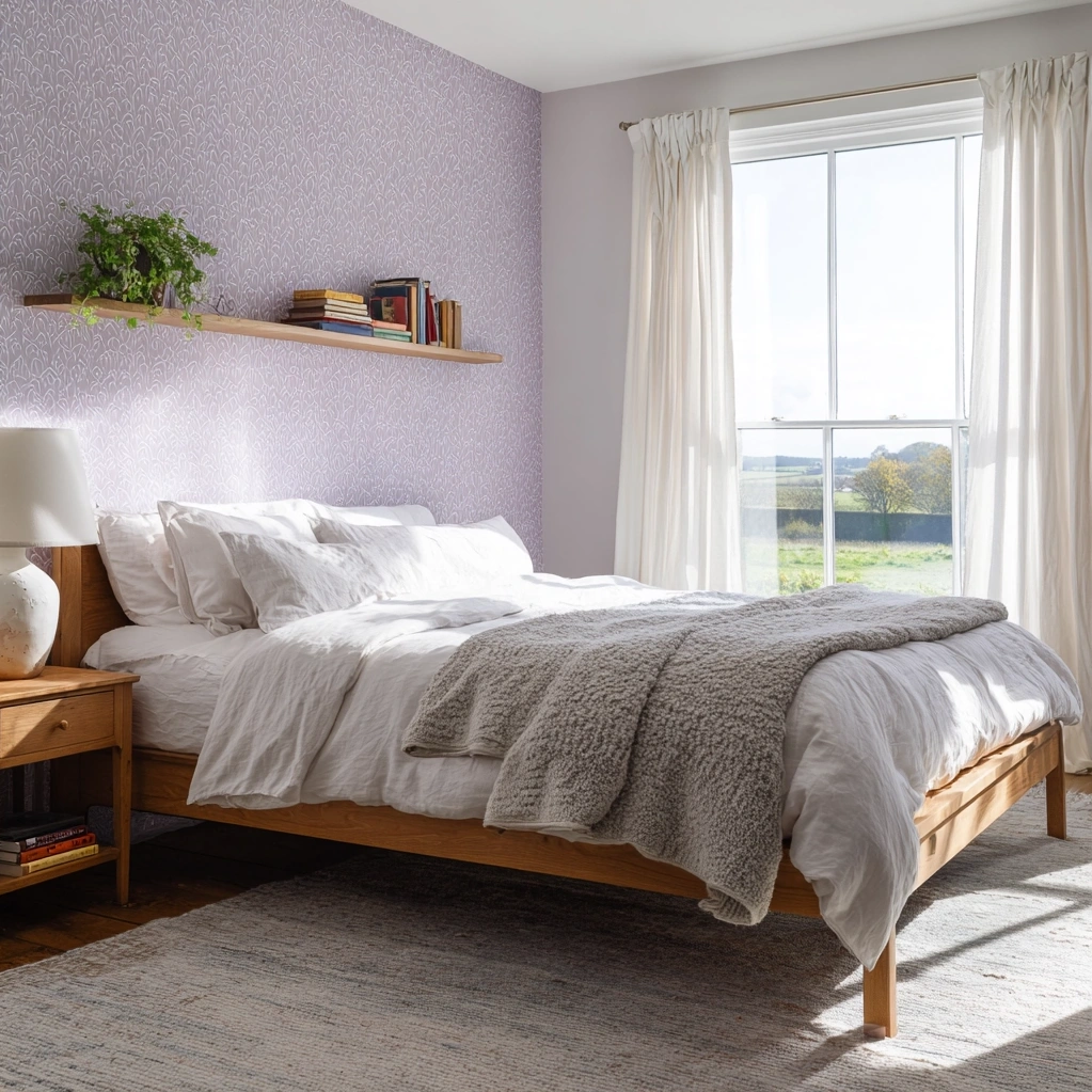 lavender purple wallpaper