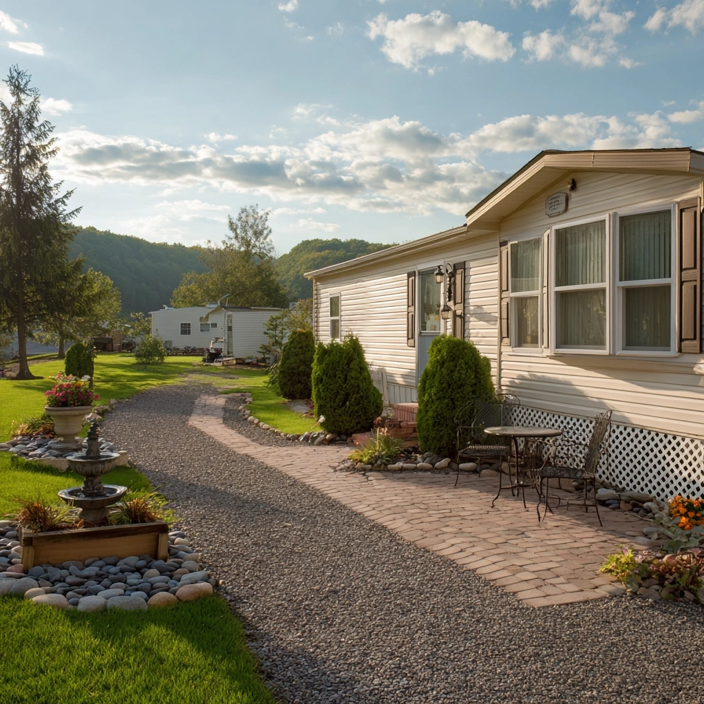 mobile home landscaping ideas