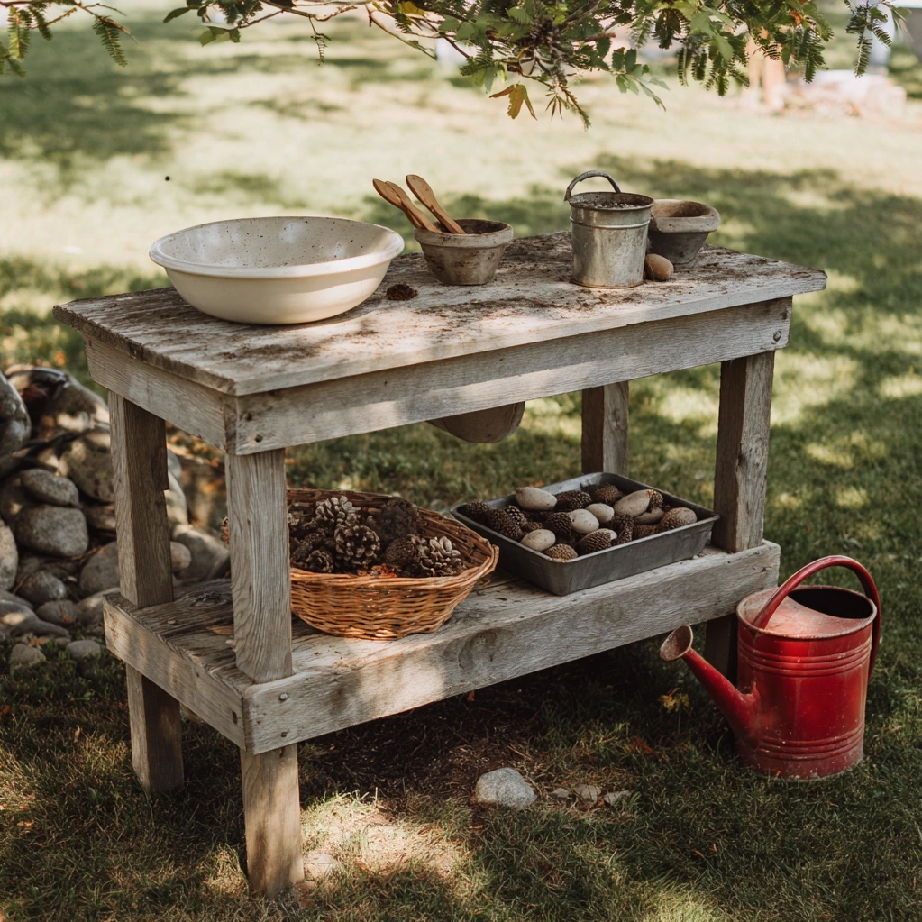 mud kitchen for kids
