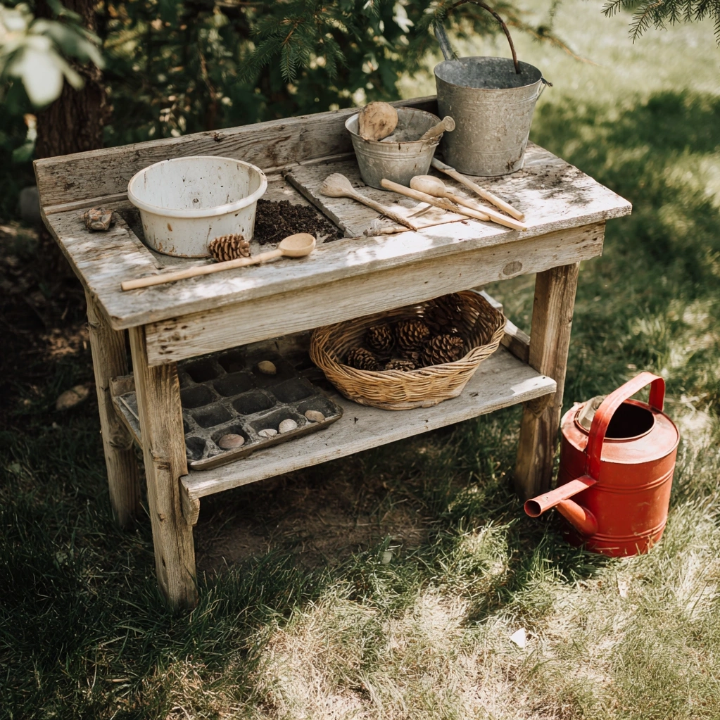 mud kitchen for kids