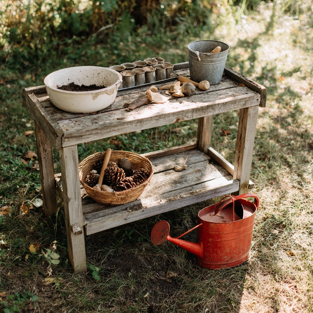mud kitchen for kids
