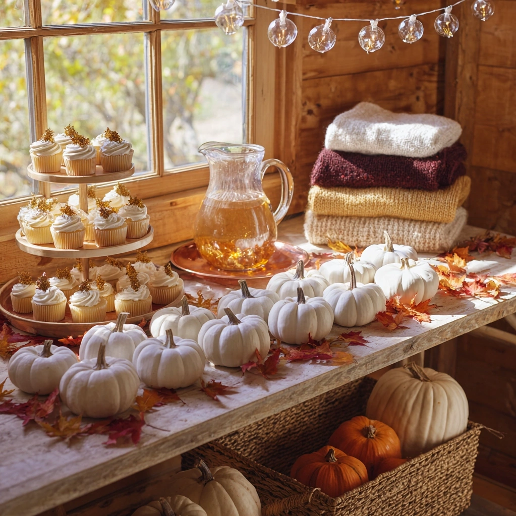 october baby shower ideas