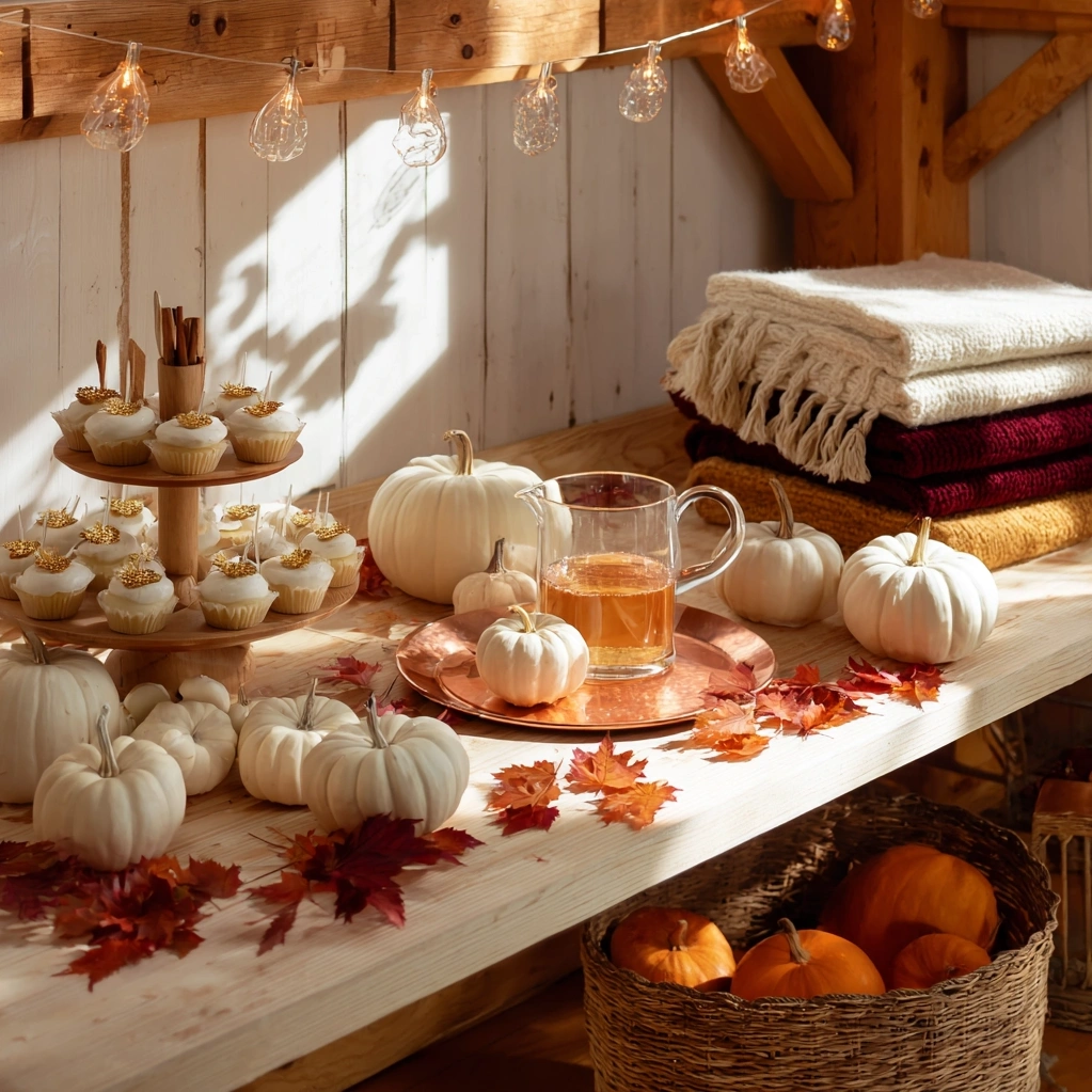 october baby shower ideas