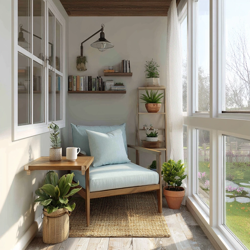 small enclosed porches