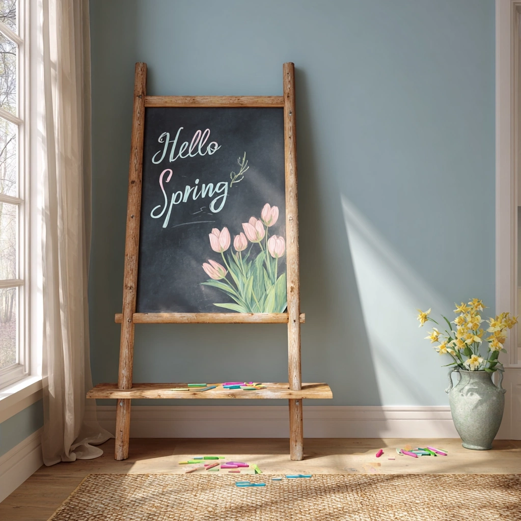spring chalkboard ideas