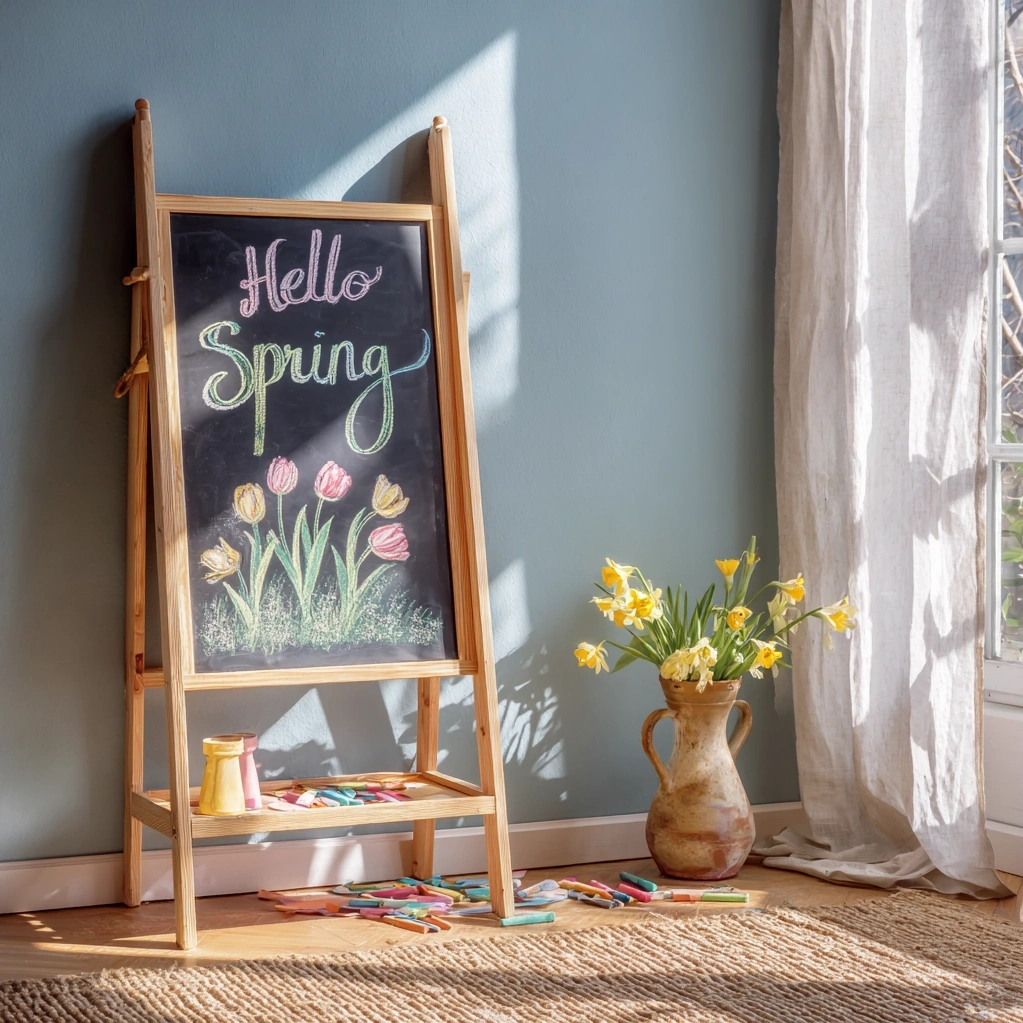 spring chalkboard ideas