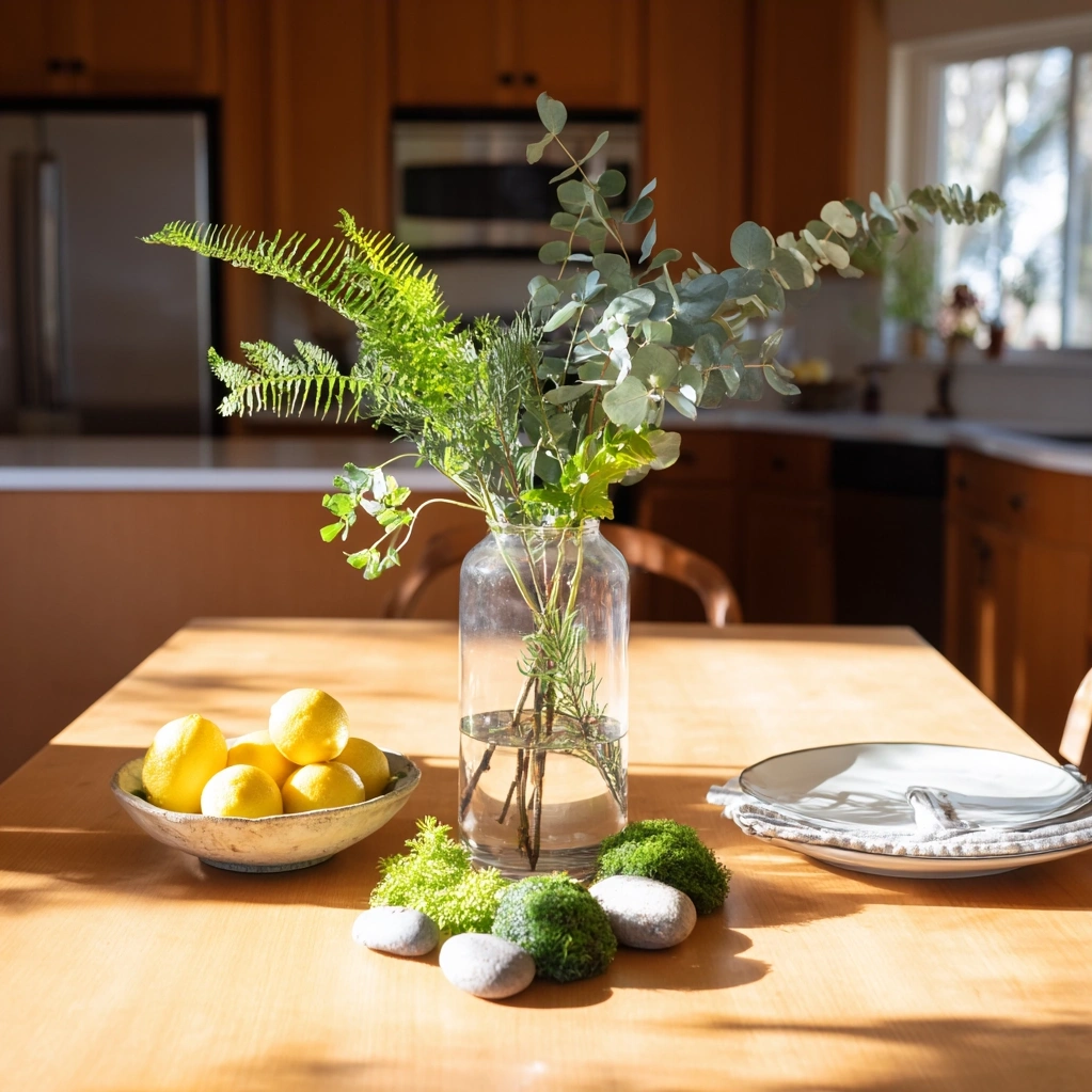 spring green centerpieces