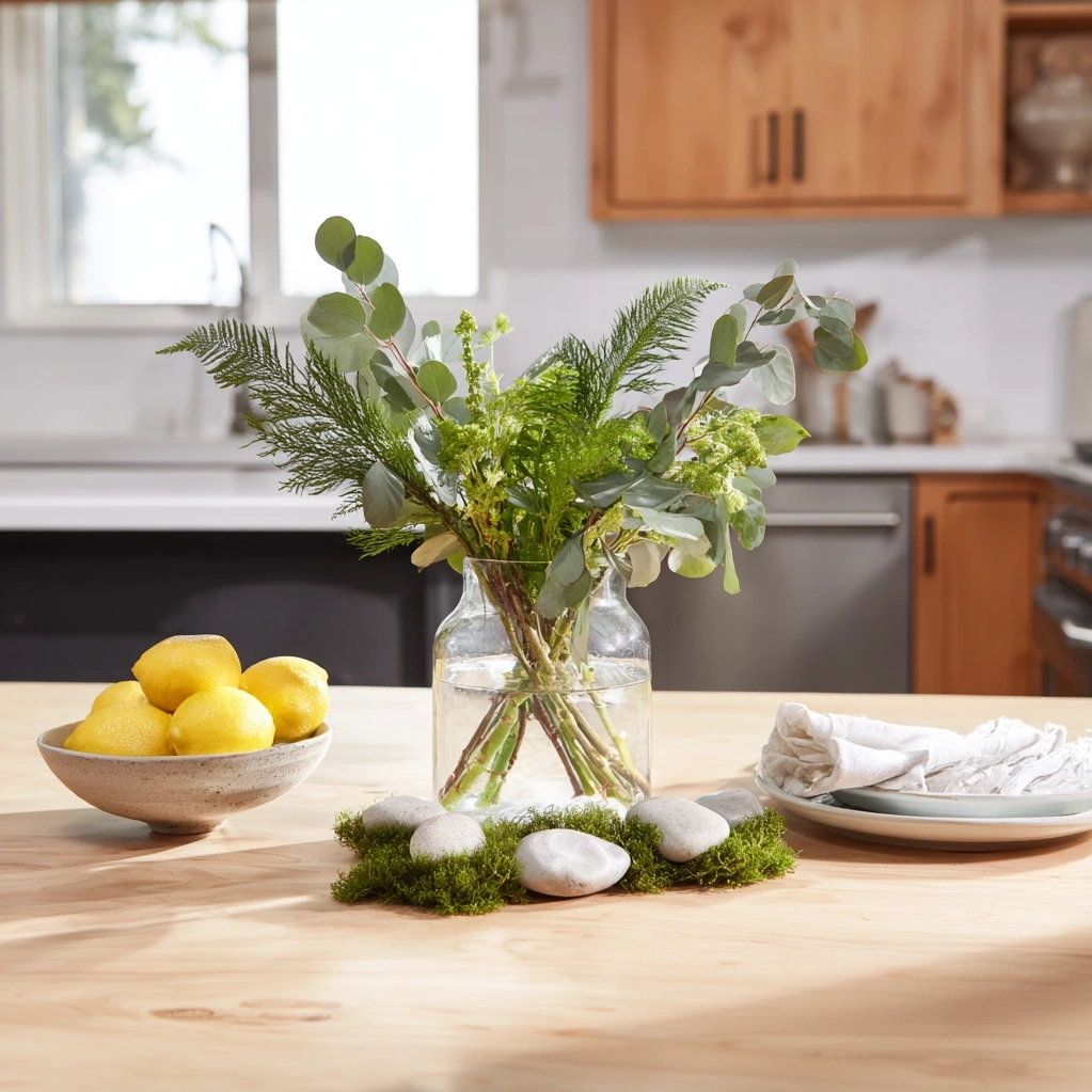 spring green centerpieces