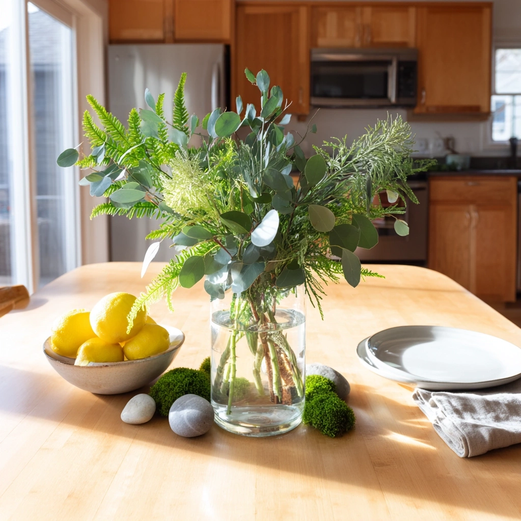 spring green centerpieces