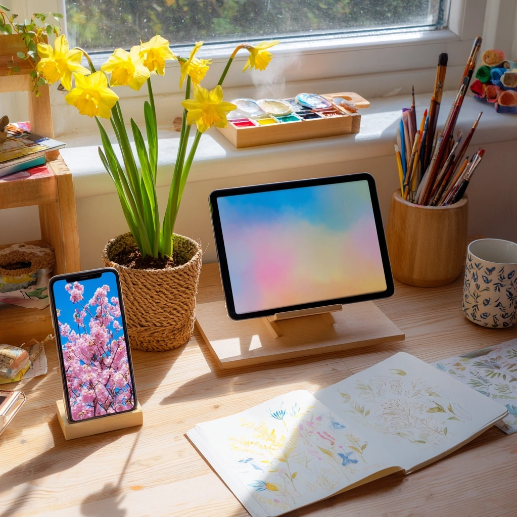 spring phone backgrounds