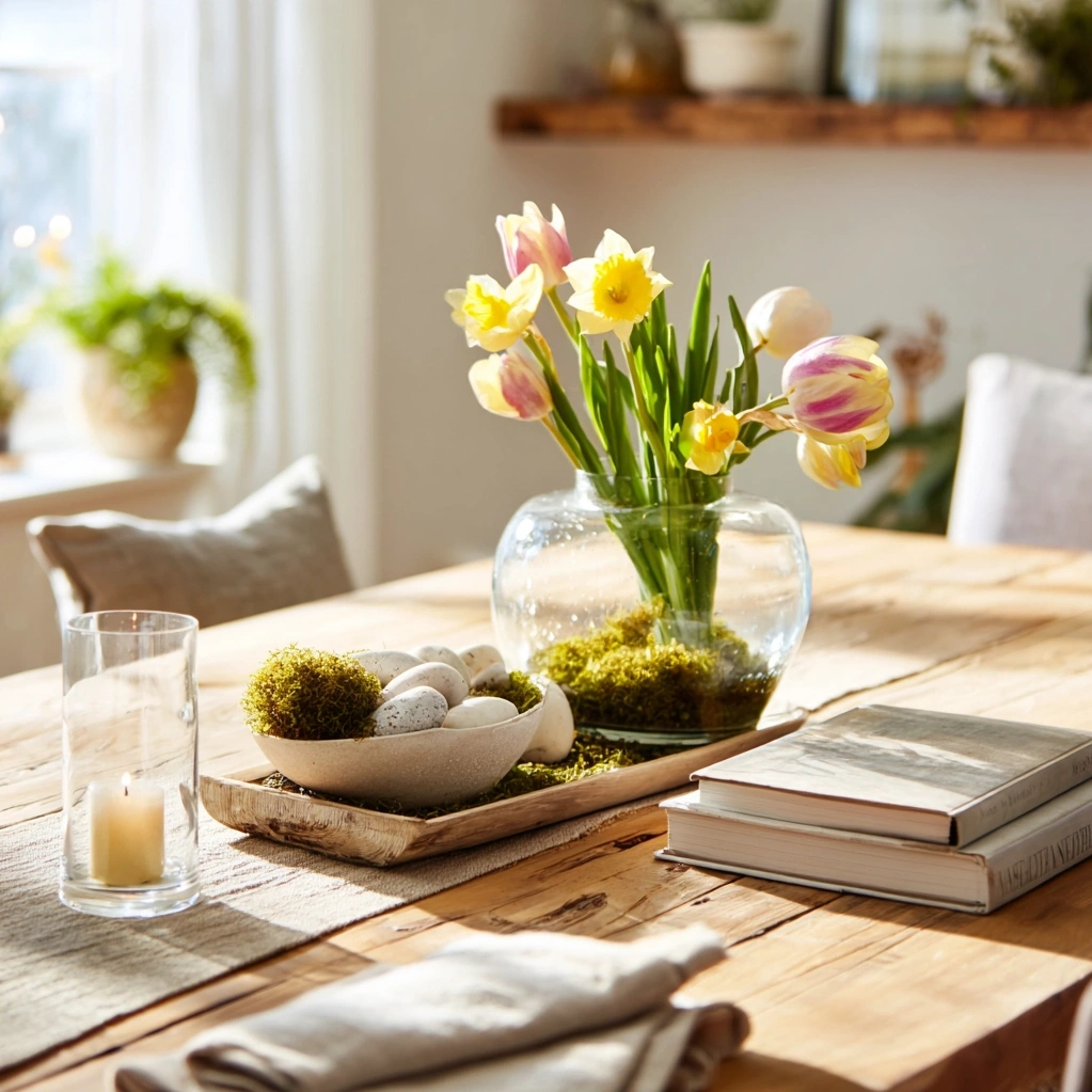 spring table centerpieces