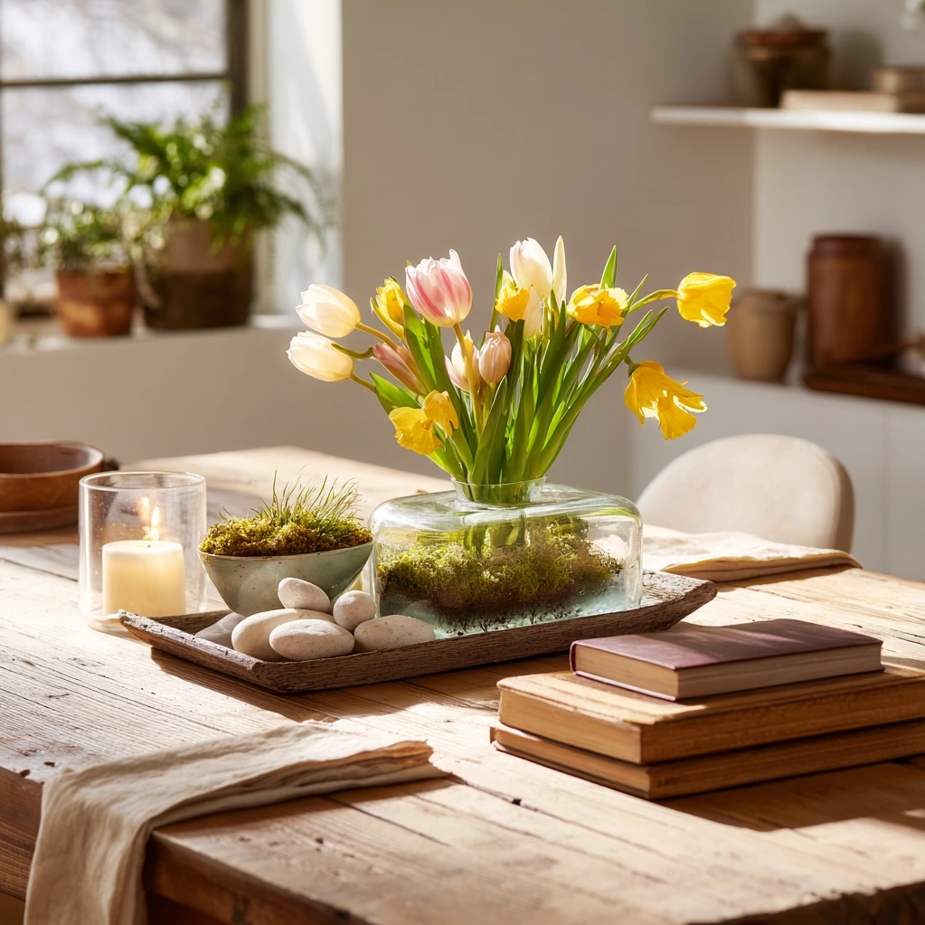 spring table centerpieces