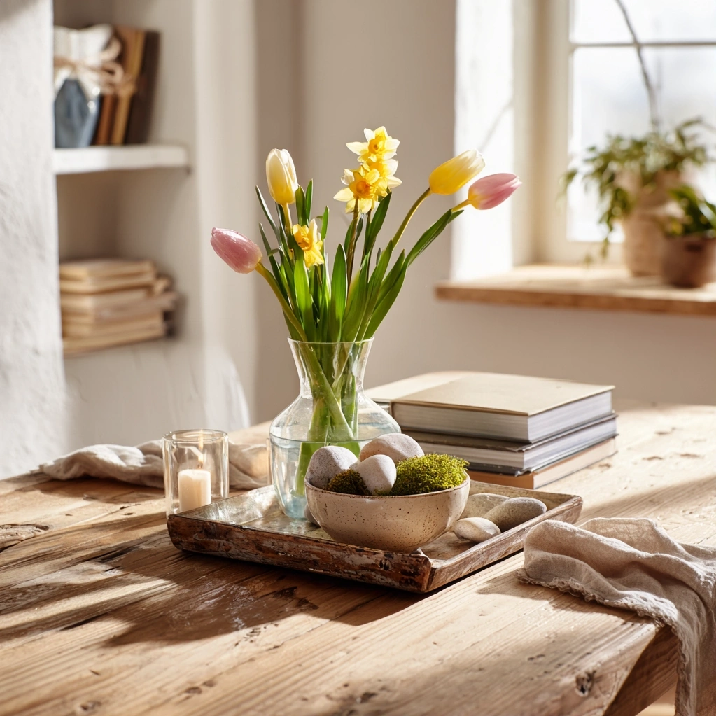 spring table centerpieces