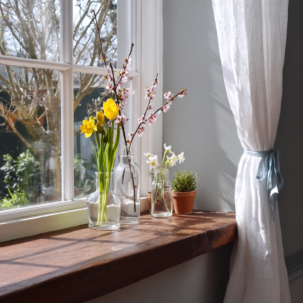 spring window display