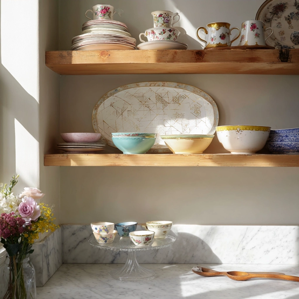 vintage dishware collection