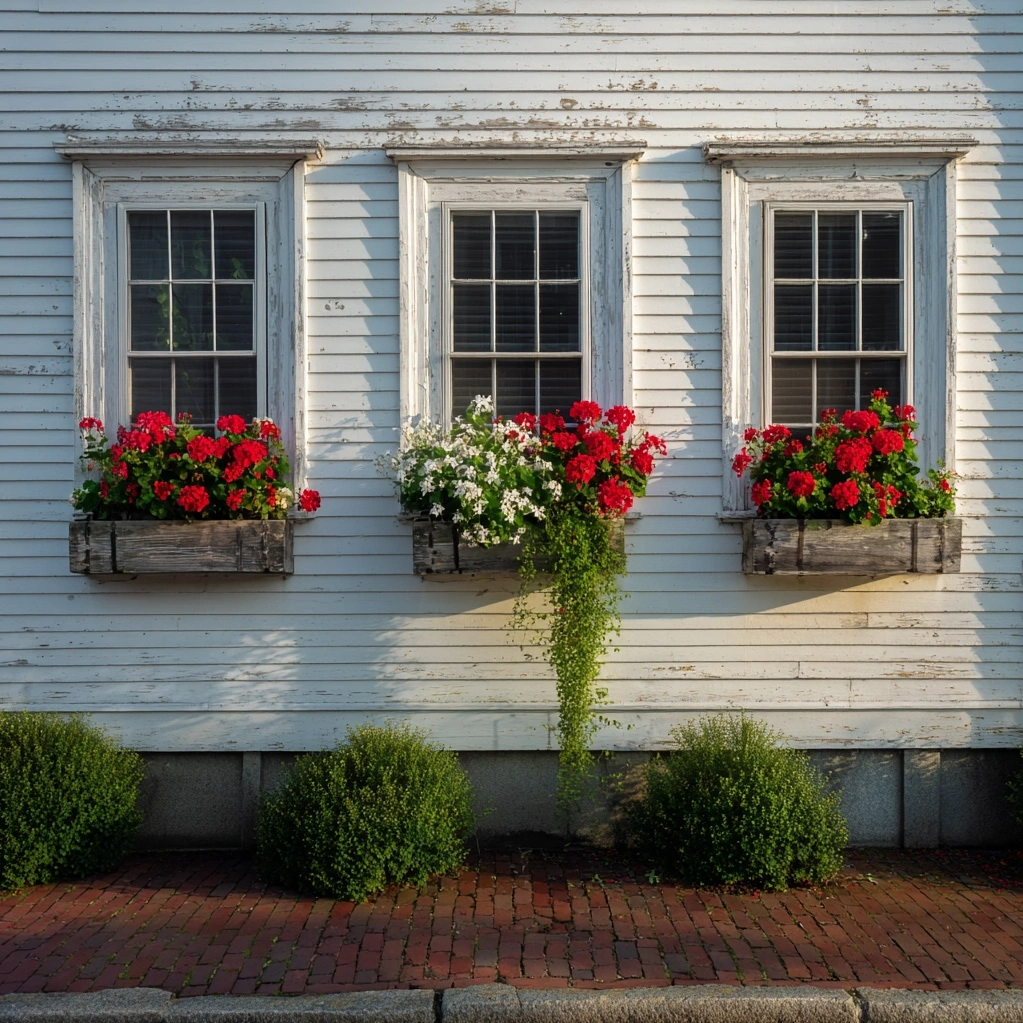 window flower boxes