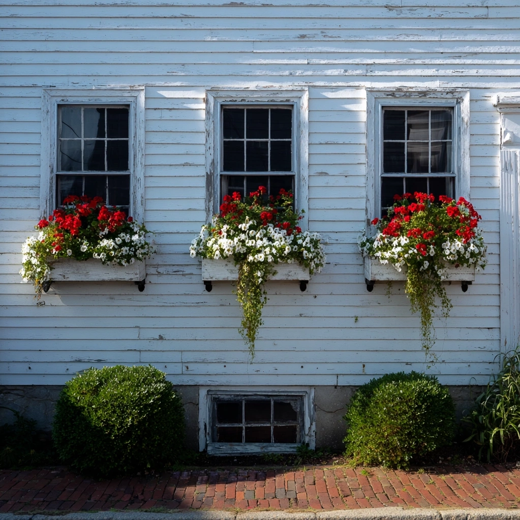 window flower boxes
