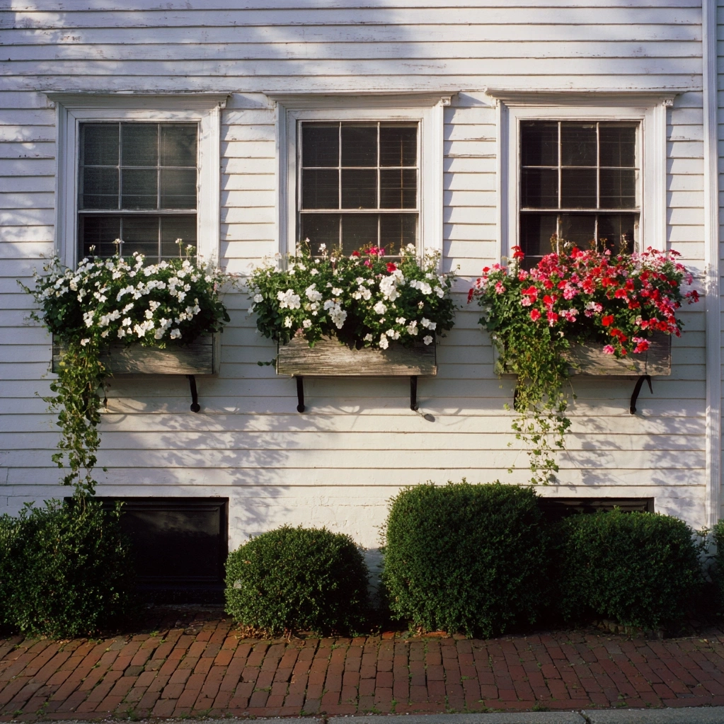 window flower boxes